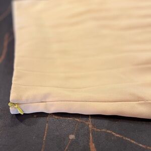 Zara Pleated Skirt pale yellow Size M